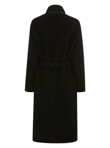 Fuchs Schmitt Wollmantel in Schwarz