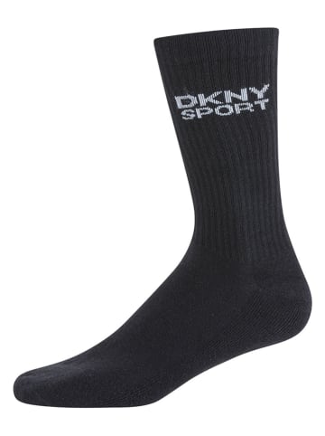DKNY Skarpety (10 par) w kolorze białym, czarnym i szarym