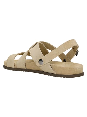 Wojas Leren sandalen beige