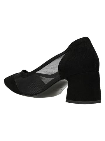 Wojas Leder-Pumps in Schwarz