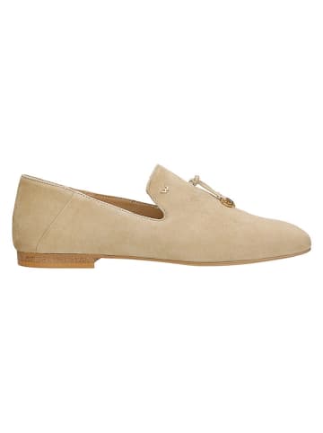Wojas Leder-Ballerinas in Beige