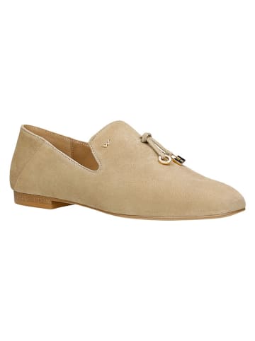 Wojas Leder-Ballerinas in Beige