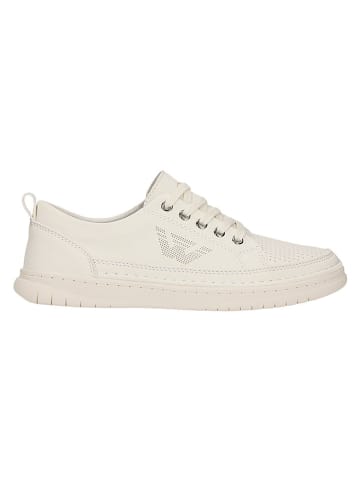Wojas Leder-Sneakers in Beige
