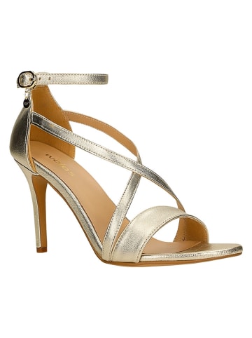 Wojas Leder-Sandaletten in Gold