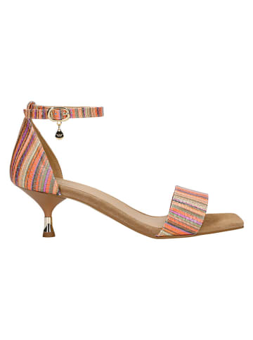 Wojas Leren haksandalen meerkleurig
