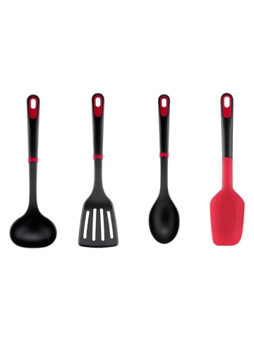 Tefal 4-delige keukenhulpjesset zwart/rood