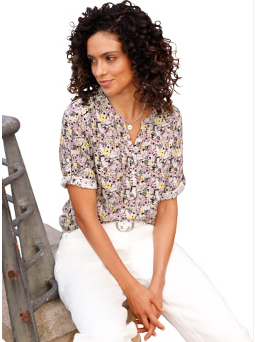 WITT WEIDEN Blouse lichtroze/geel