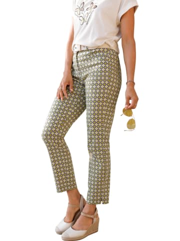 WITT WEIDEN Hose in Beige/ Gelb