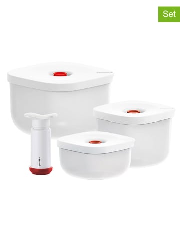 Joybos 4-delige vacuümset ''Guzzini Save-It'' wit