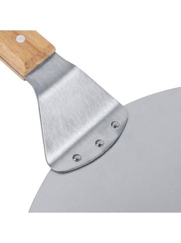 Joybos Pizzaschaufel in Silber/ Beige - Ø 30,5 cm