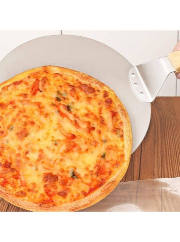 Joybos Łopatka w kolorze srebrno-beżowym do pizzy - Ø 30,5 cm