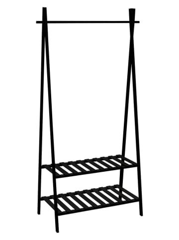 Joybos Garederobe in Schwarz - (B)94 x (H)179 x (T)45 cm