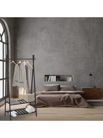 Joybos Kledingrek zwart - (B)94 x (H)179 x (D)45 cm