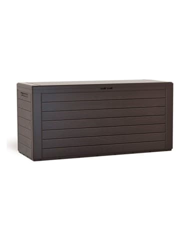 Joybos Skrzynia ogrodowa w kolorze brązowym - 116 x 55 x 43,8 cm