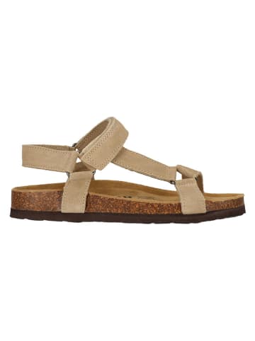 NOU Leder-Sandalen "Cyprian" in Beige
