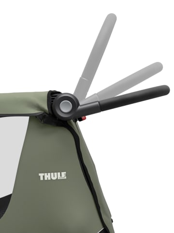 Thule 3in1-Fahrradanhänger "Courier" in Vintage Green