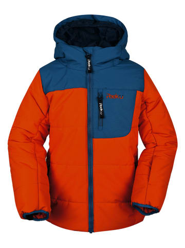 Peek U Ski-/ Snowboardjacke "Monty" in Rot/ Blau