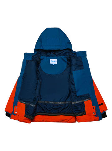 Peek U Ski-/ Snowboardjacke "Monty" in Rot/ Blau