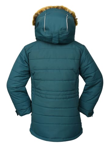 Peek U Parka zimowa "Frankie" w kolorze zielonym