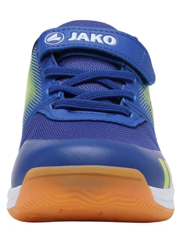 Jako Hallen-Fußballschuhe "Nick" in Blau/ Grün