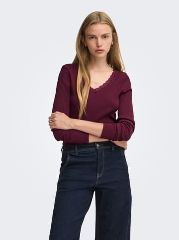 ONLY Longsleeve bordeaux