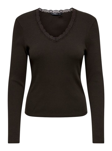ONLY Longsleeve in Braun