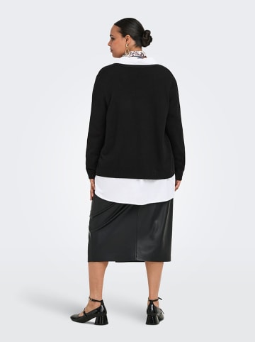 ONLY Carmakoma Cardigan in Schwarz