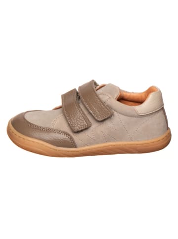Wheat Leder-Sneakers "Barres" in Beige/ Hellbraun