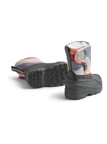 Wheat Winterstiefel in Schwarz/ Bunt