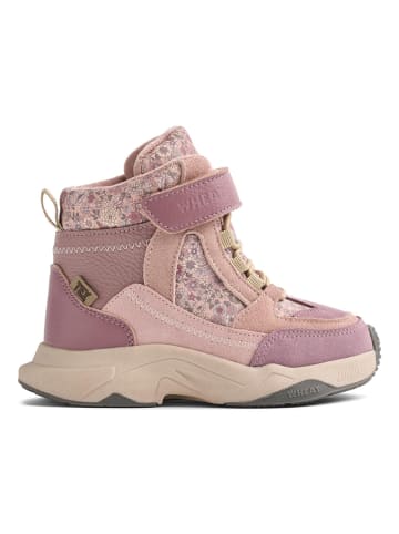 Wheat Leder-Boots in Rosa