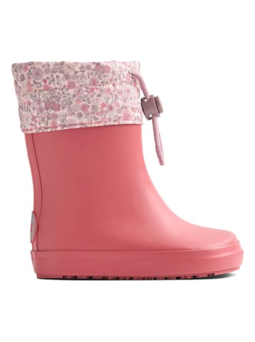 Wheat Barefootrubberlaarzen koraalrood