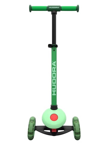Hudora Step "Tri-Scooter" groen - vanaf 4 jaar