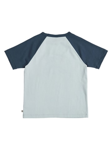 müsli Shirt in Hellblau/ Dunkelblau
