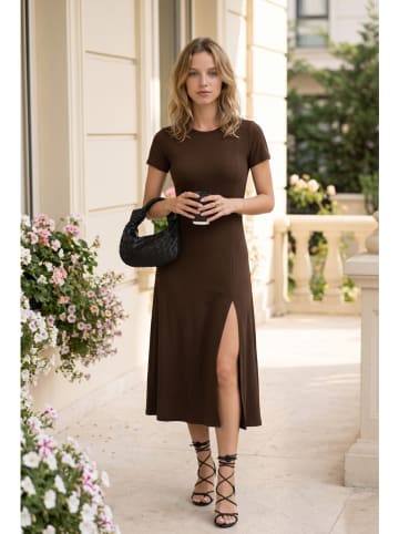 SOULSHAE Kleid in Braun