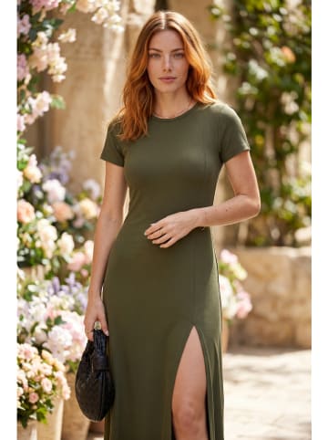 SOULSHAE Kleid in Khaki