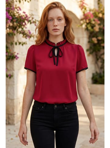 SOULSHAE Bluse in Rot
