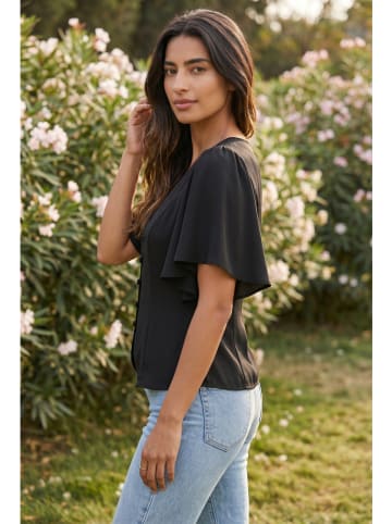 SOULSHAE Bluse in Schwarz