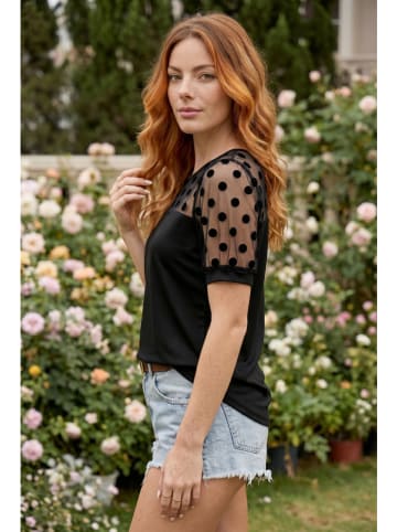 SOULSHAE Bluse in Schwarz