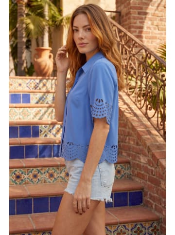 SOULSHAE Bluse in Hellblau