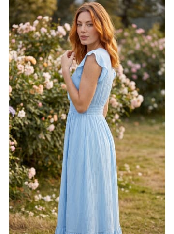 SOULSHAE Kleid in Hellblau
