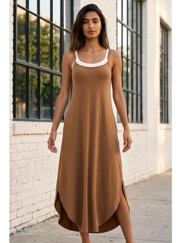 SOULSHAE Jurk lichtbruin