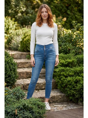 SOULSHAE Spijkerbroek - skinny fit - blauw