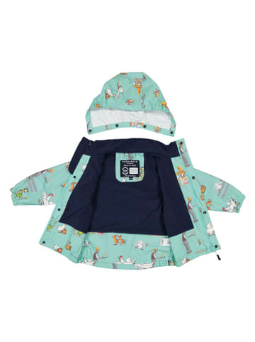GEGGAMOJA 2tlg. Regenoutfit in Türkis