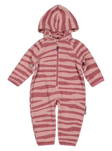 GEGGAMOJA Fleeceoverall in Rosa/ Lila