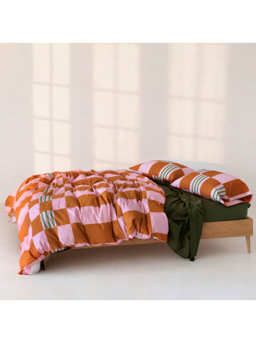 Happy Friday Bettbezug ''Flash'' in Orange/ Rosa