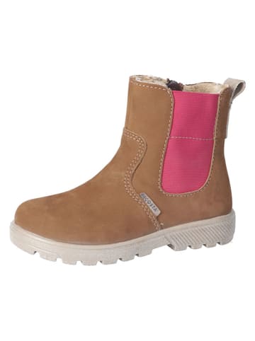Ricosta Leder-Boots "Anna" in Hellbraun