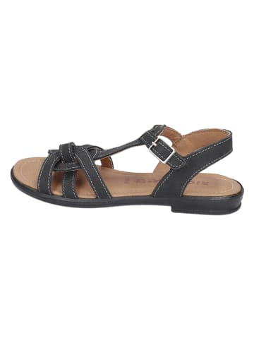 Ricosta Leder-Sandalen "Birte" in Schwarz
