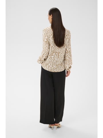 Kaffe Blouse beige/wit