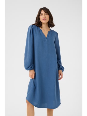 Kaffe Kleid in Blau