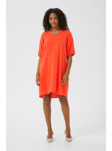 Kaffe Kleid in Orange